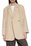 Birgitte Herskind Verner Blazer In Beige In Neutral
