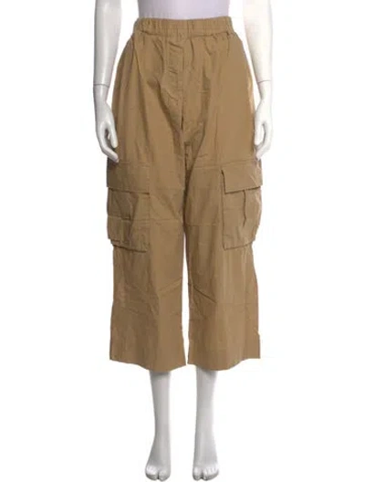 Pre-owned Birgitte Herskind Wide Leg Pants In Neutrals