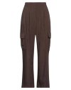 Birgitte Herskind Herskind Woman Pants Dark Brown Size 6 Recycled Polyester, Elastane, Cotton