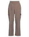 Birgitte Herskind Herskind Woman Pants Light Brown Size 10 Recycled Polyester, Elastane, Cotton In Beige