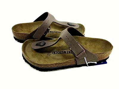Pre-owned Birkenstock 0043751 Gizeh Brown Women's Style Sandals,us Size 5,eur 36,new