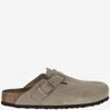 Birkenstock Suede Leather Sneaker With Anatomical Cork-latex Footbed
