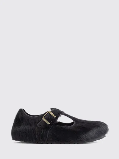 Birkenstock Paris The Rebel Buckle-fastening Ballet Flats In Black