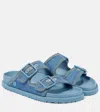 Birkenstock 1774 Arizona Sandals 39 Narrow In Blue
