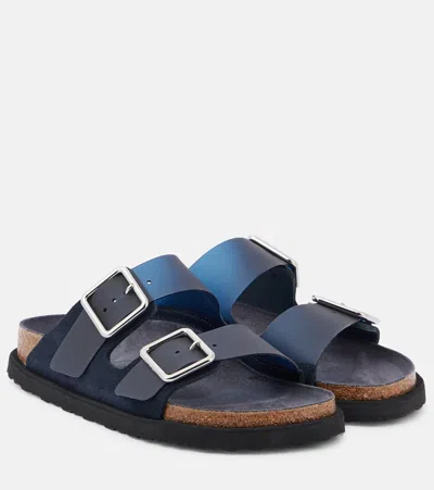 Birkenstock 1774 Arizona Pvc Sandals In Blue