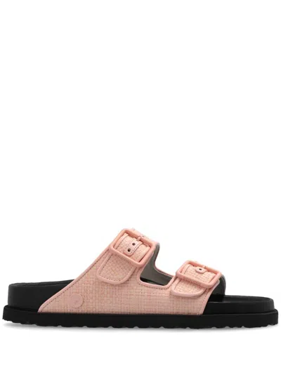 BIRKENSTOCK 1774 ARIZONA RAFFIA SANDALS