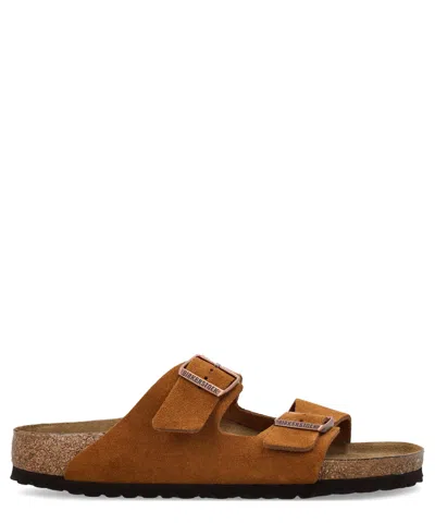 Birkenstock 1774 Arizona Sandals In Brown