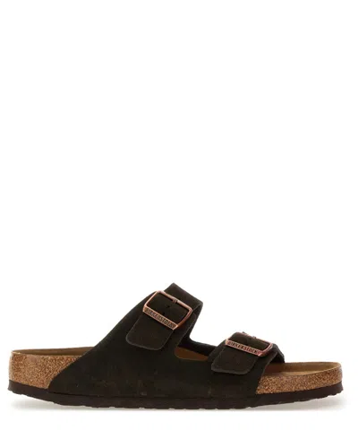 Birkenstock 1774 Arizona Sandals In Brown