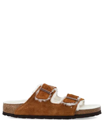 Birkenstock 1774 Arizona Sandals In Brown