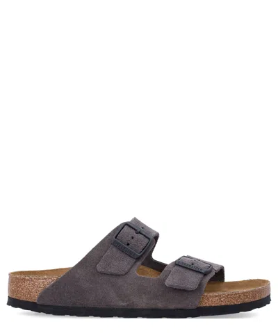 Birkenstock 1774 Arizona Sandals In Grey