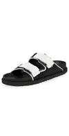 Birkenstock 1774 Arizona Satin Bows 1774 Sandals Black In Black