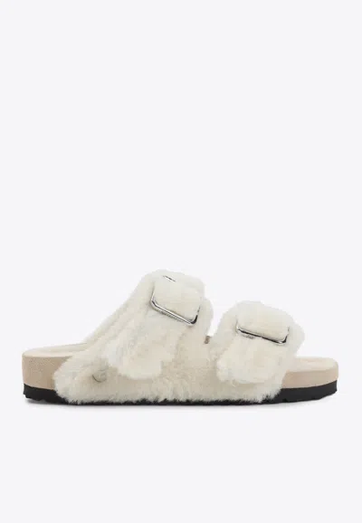 Birkenstock 1774 Arizona Mules In White