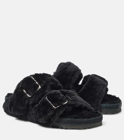 BIRKENSTOCK 1774 ARIZONA SHEARLING SANDALS