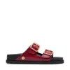 BIRKENSTOCK 1774 ARIZONA SNAKE LEATHER SANDALS