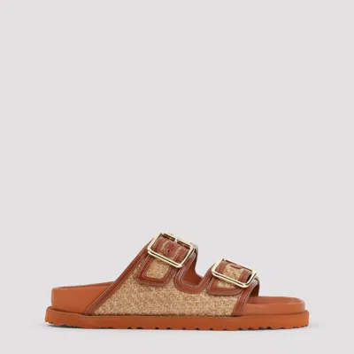 Birkenstock 1774 Birkenstock 1744 Arizona Raffia Sandals For Women In Multi
