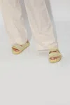 Birkenstock 1774 Uji Flat Sandals In Neon