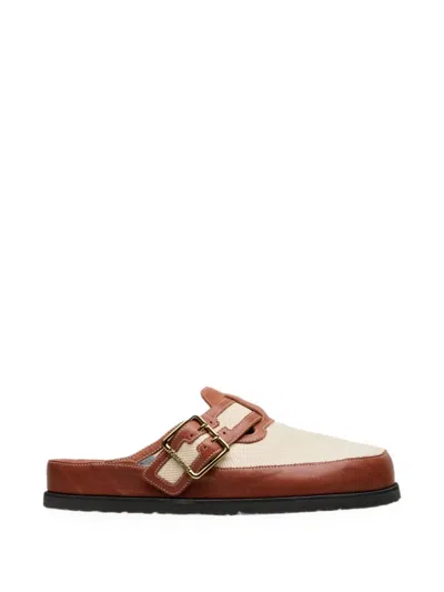 Birkenstock 1774 Boston Canvas Sandals In Multi