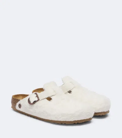 Birkenstock 1774 Boston Clogs In Metallic