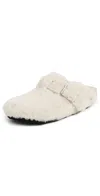 Birkenstock 1774 Boston Shearling 1774 Clogs Cream In Neutral