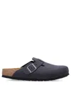 Birkenstock 1774 Boston Slippers In Black