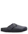 Birkenstock 1774 Boston Slippers In Black