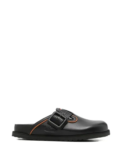 Birkenstock 1774 Buckle-fastening Sandals In Black