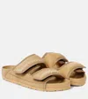 Birkenstock 1774 Slippers Cosny In Tessuto Beige Donna In Beige