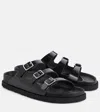 Birkenstock 1774 Florida Slides Black In Black