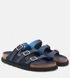 Birkenstock 1774 Florida Pvc Sandals In Blue