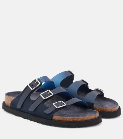 Birkenstock 1774 Florida Pvc Sandals In Blue