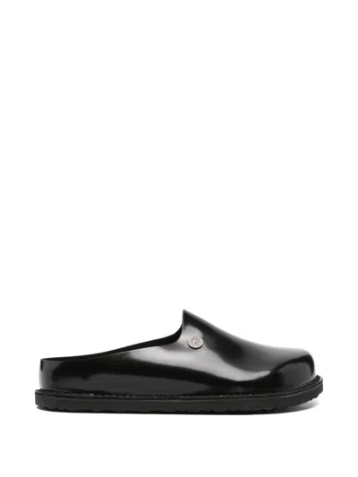 Birkenstock 1774 Leather Slip-on Clogs In Black