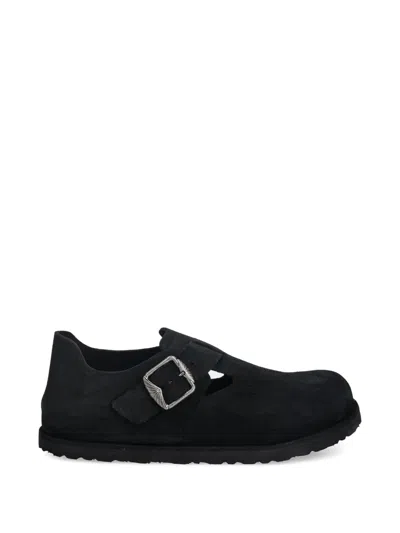 Birkenstock 1774 London Buckle-strap Shoes In Black