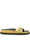 BIRKENSTOCK 1774 MADRID SHINY PATENT LEATHER SLIDES