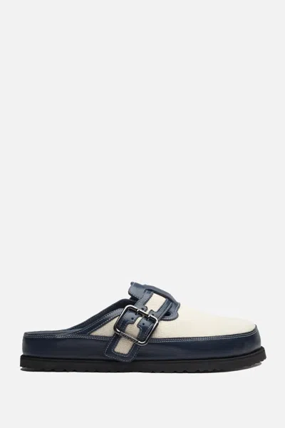 Birkenstock 1774 Romanticism Northeast Providence Boston Bold Canvas In Blue