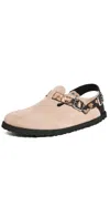 Birkenstock 1774 Tokio Cadazor Clogs Natural Snake Brown In Natural Snake Brown