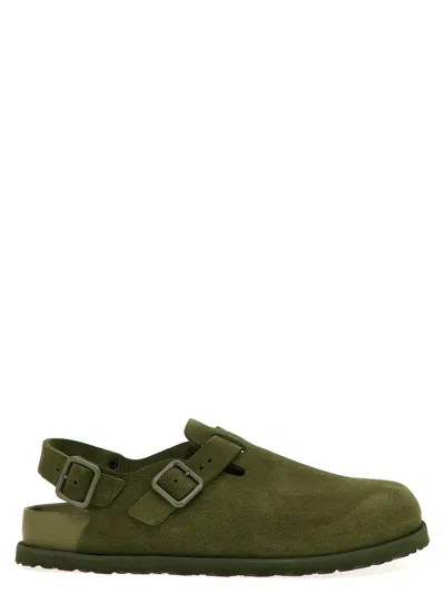 Birkenstock 1774 Tokio Ii Flat Shoes Green