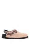 Birkenstock 1774 Tokio Cadazor Clogs Natural Snake Brown In Beige