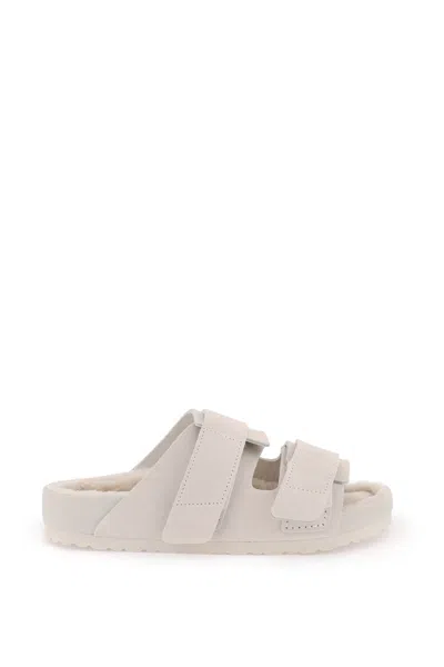 Birkenstock 1774 Uji Suede Tekla Sandals In Powder