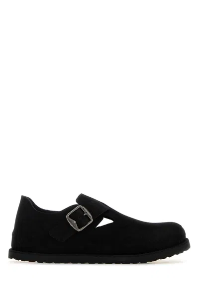 Birkenstock 1774 X Becomes Berlin Becomes Berlin Suede London Loafers For Women In Black