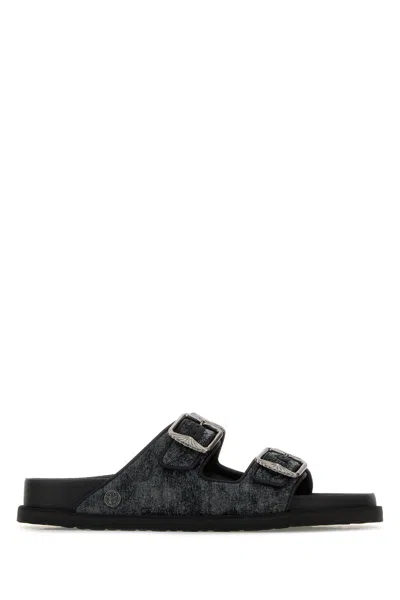 Birkenstock 1774 X Becomes Berlin Multicolor Velvet Arizona French Piping Slippers