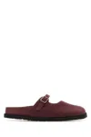 Birkenstock 1774 X Becomes Berlin Tyrian Purple Suede Maria Cazador Slippers In Purple
