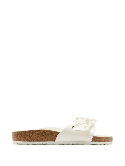 Birkenstock 1774 X Danielle Frankel Madrid Flat Sandals In White