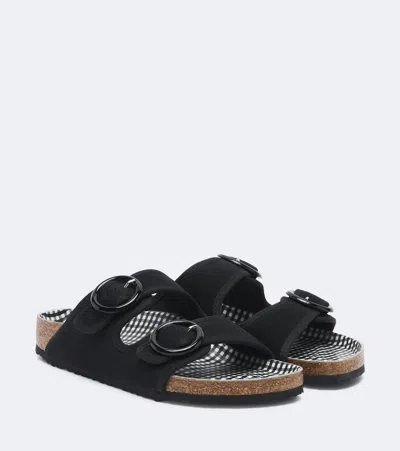 Birkenstock 1774 X Repetto Arizona Suede Sandals In Blue