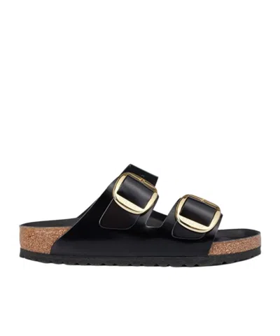 Birkenstock Adjustable Double Buckle Slippers In Animal Print