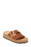 BIRKENSTOCK ALMINA PLATFORM WEDGE SLIDE SANDAL