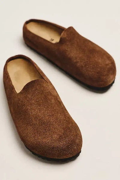 Birkenstock Amsterdam Clogs In Brown
