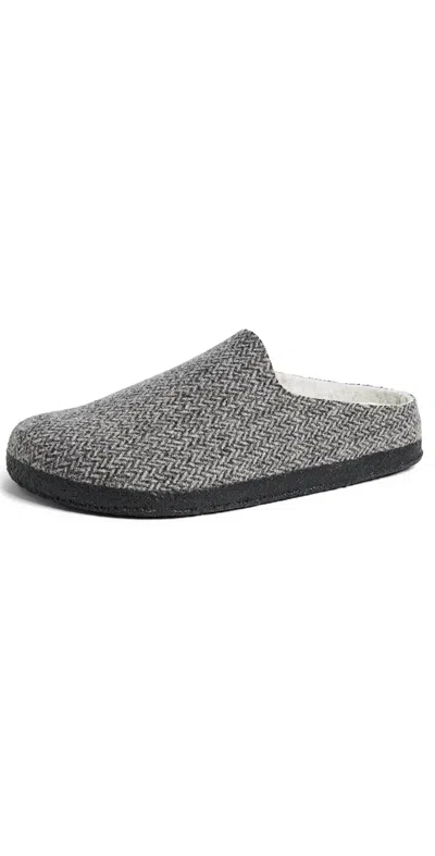 Birkenstock Amsterdam Patterned Clogs In Gray