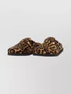 Birkenstock Animal Print Lace-up Shoes Buckle Detail In Multi