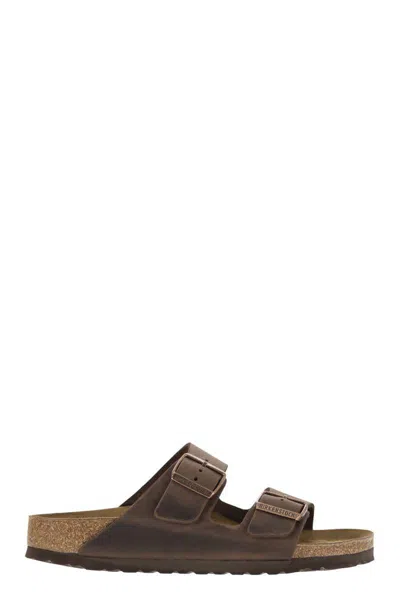 Birkenstock Arizona - Leather Slipper In Brown