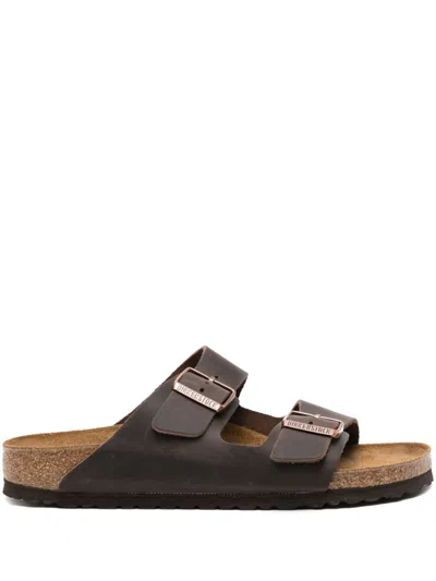 Birkenstock Arizona - Leather Slipper In Brown